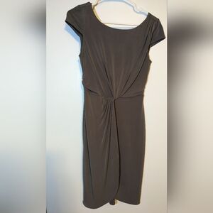 Elegant Gray Women's Dress